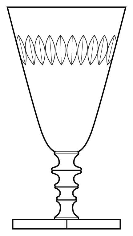 7072-3 Water Goblet by Hawkes-1