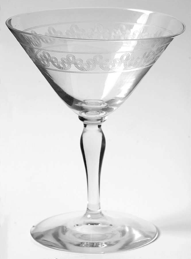 Trefoil (Stem #3335) Champagne/Tall Sherbet by Heisey-1