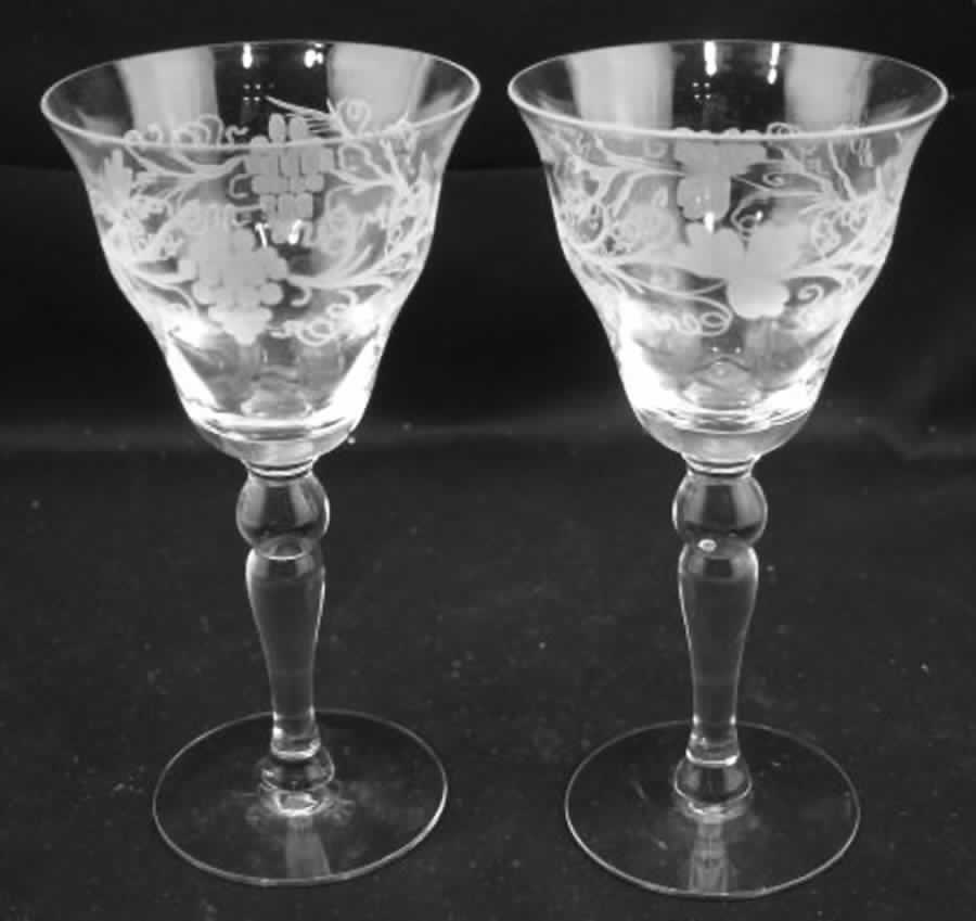 7090-4 Water Goblet by Hawkes-1