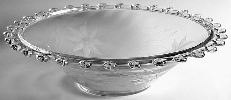 5041-1 Floral Bowl by Heisey-1