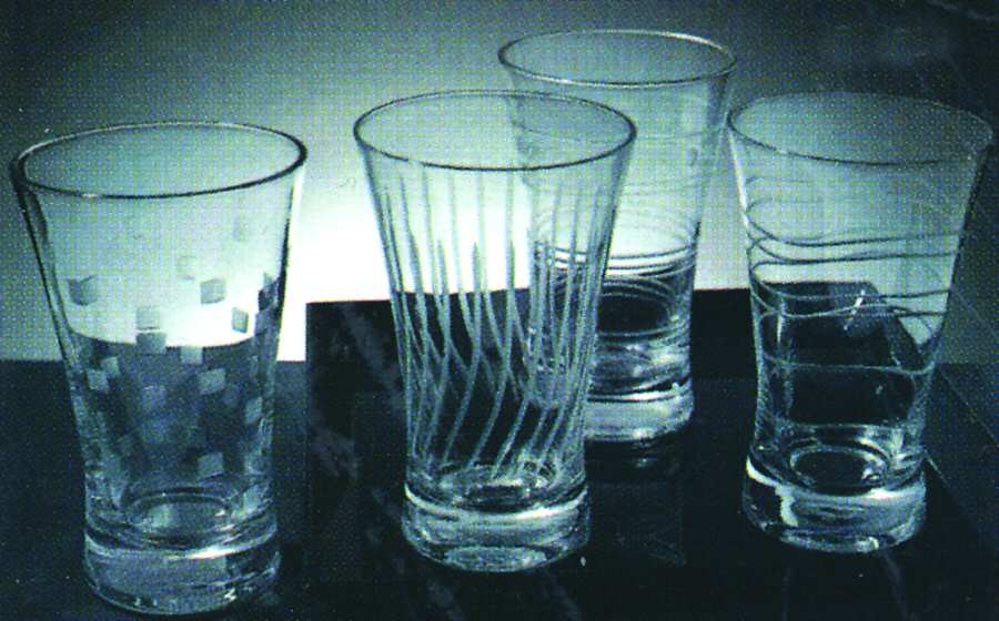 Metropolis (Multimotif Etchings) Double Old Fashioned by Home Essentials-1