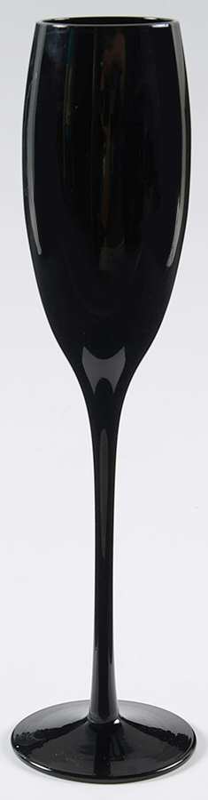 Onyx Black Fluted Champagne by Home Essentials-1