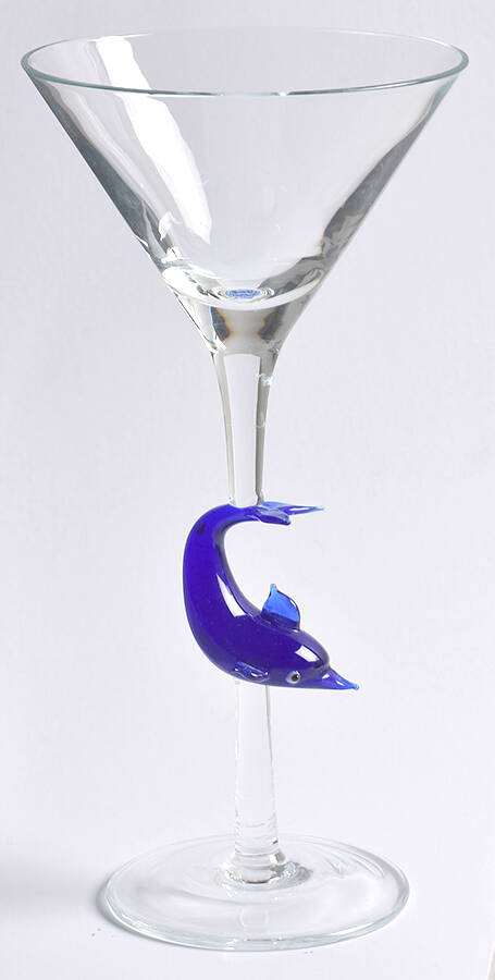 Murano (Sculpted Stems) Martini Glass by Home Essentials-1