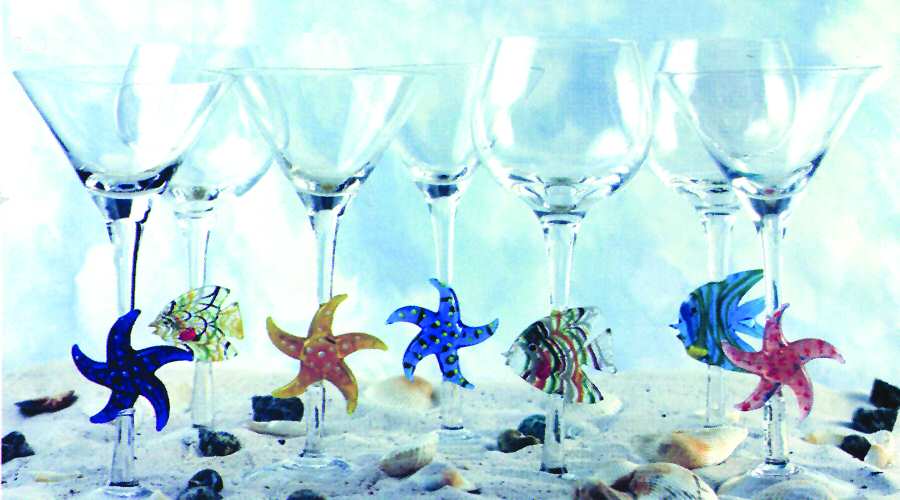 Murano (Sculpted Stems) Martini Glass by Home Essentials-1