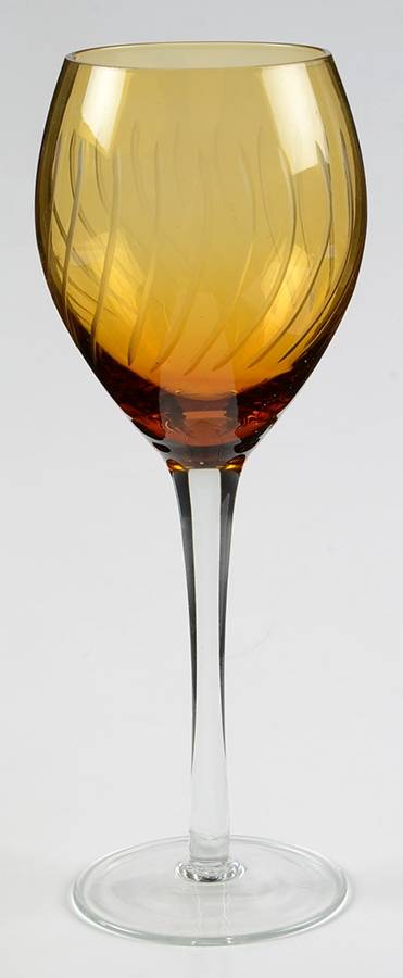 Soho (Lines, Waves, Dots) Amber Wine by Home Essentials-1