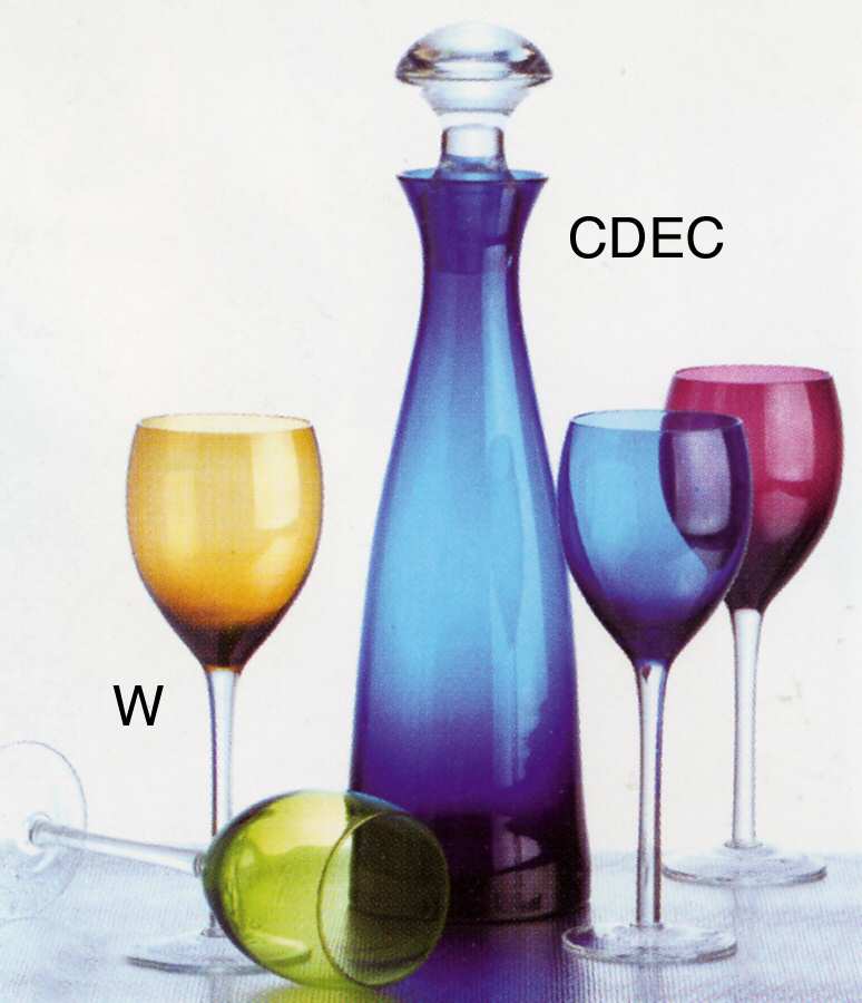 Chelsea (Smooth Stem) Decanter & Stopper by Home Essentials-1