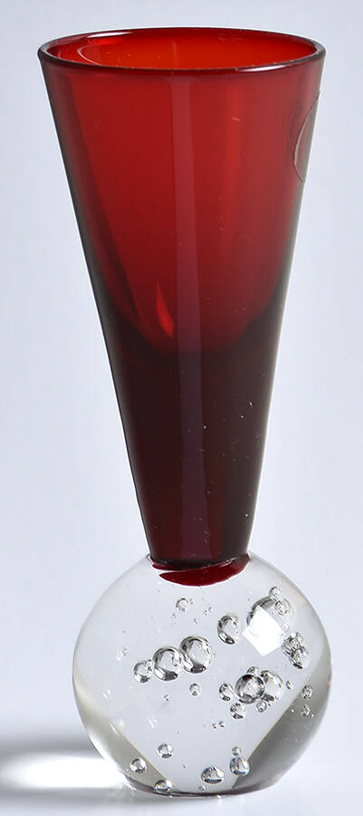 Chelsea (Bubbles in Base) Ruby Cordial by Home Essentials-1