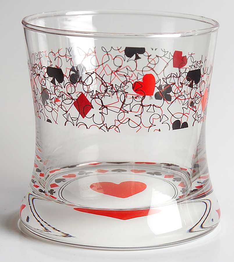 Royal Flush Double Old Fashioned by Home Essentials-1
