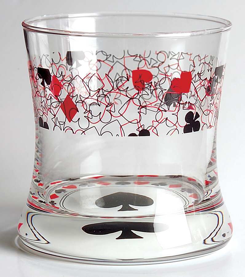 Royal Flush Double Old Fashioned by Home Essentials-1