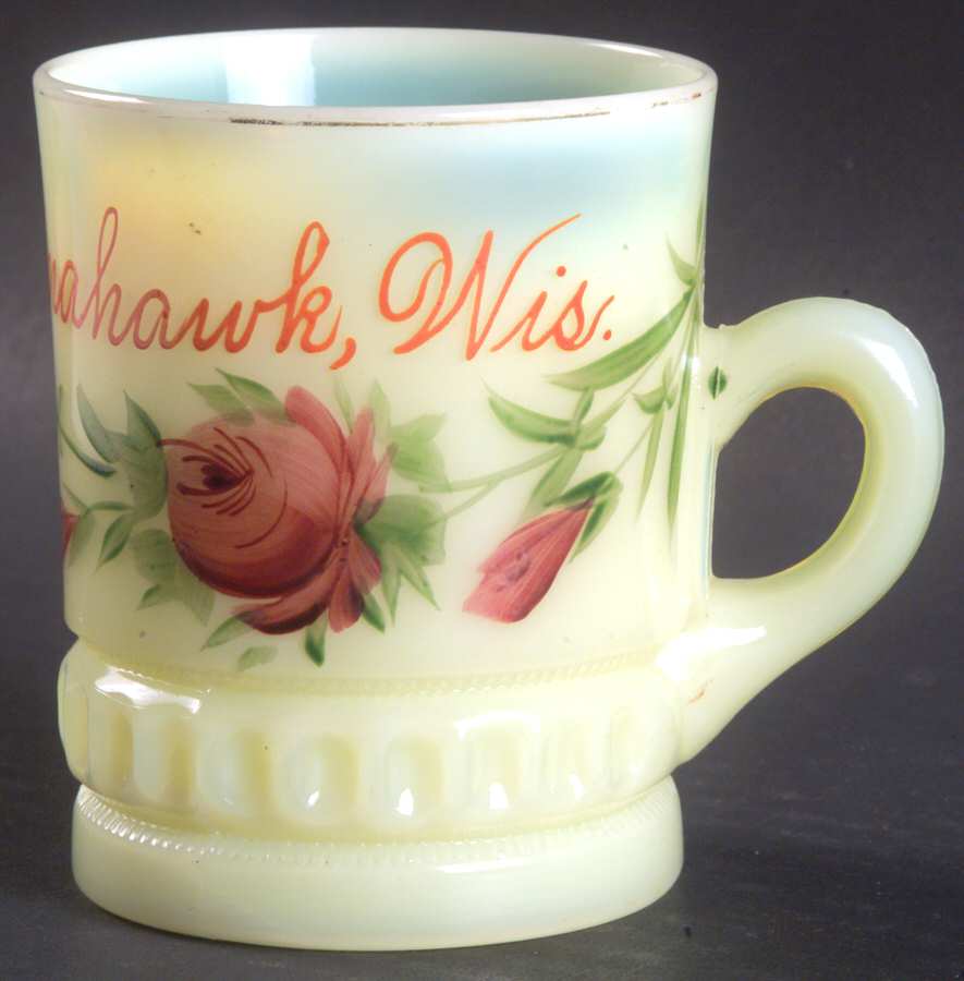 Punty Band Custard Mug by Heisey-1
