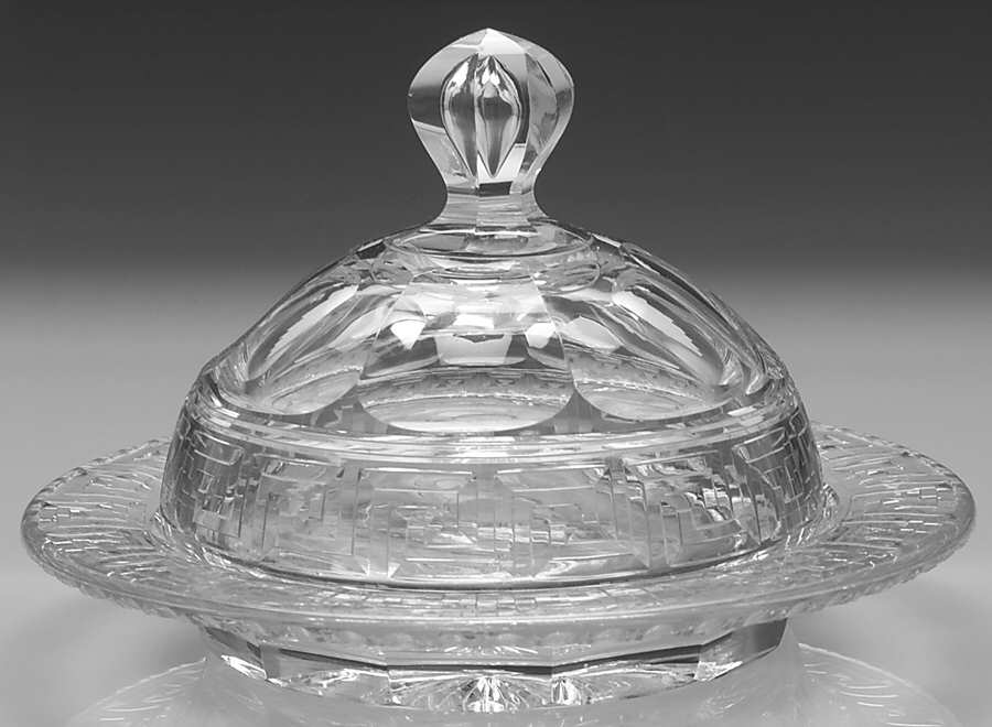 HAW27 Round Covered Butter by Hawkes-1