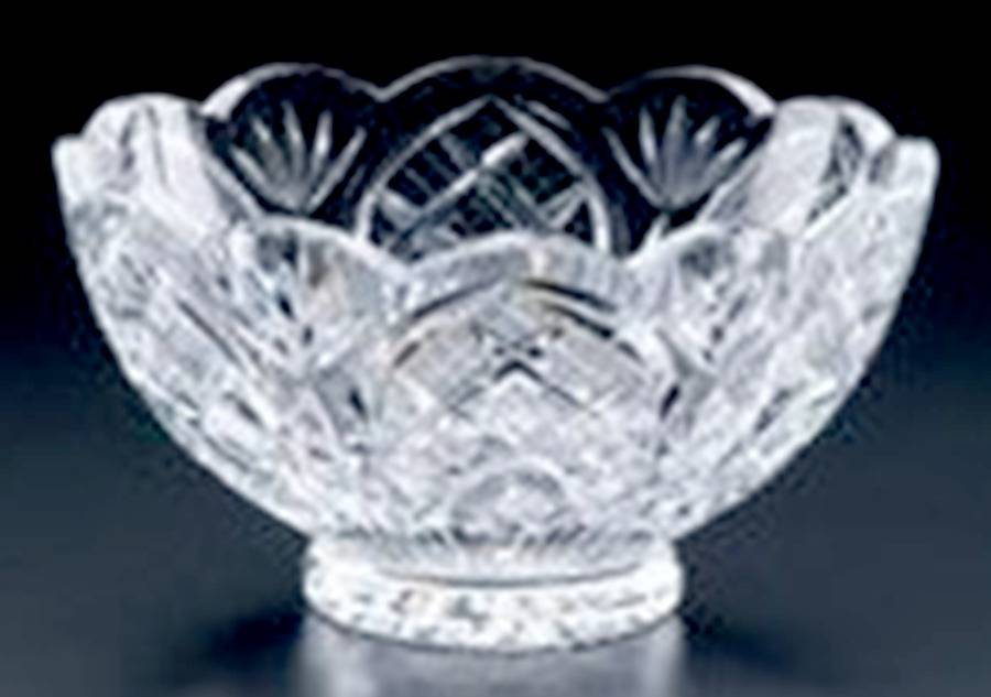 Cathedral Suite 6" Footed Bowl by Heritage Irish Crystal-1