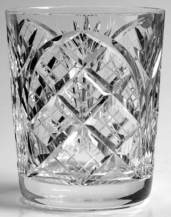 Cathedral Suite Double Old Fashioned by Heritage Irish Crystal-1