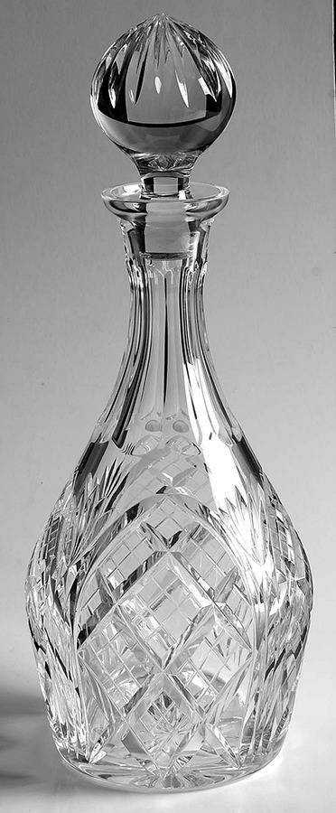 Cathedral Suite Brandy Decanter & Stopper by Heritage Irish Crystal-1
