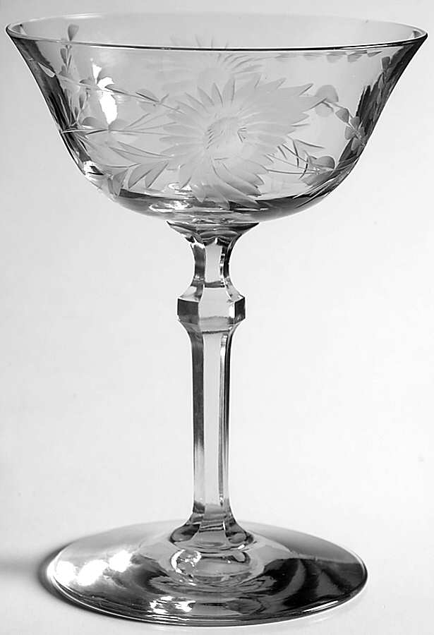 Windsor (Stem #3344) Champagne/Tall Sherbet by Heisey-1