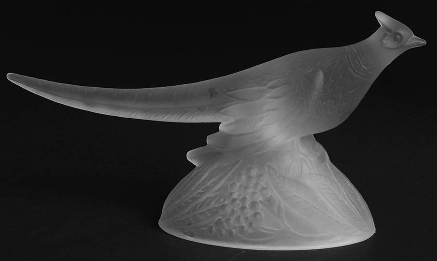 Animals & Figurines Ringneck Pheasant by Haley Glass Co-1