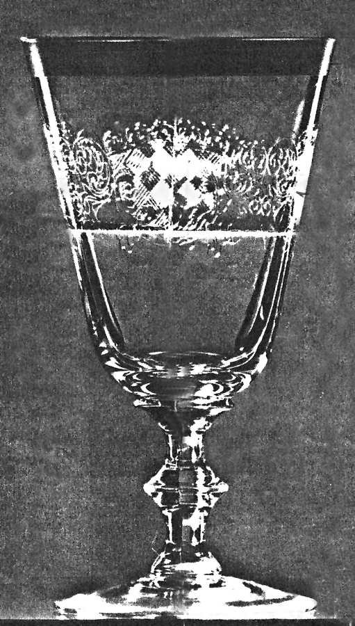 Marie Louise Water Goblet by Holger Jepsen-1