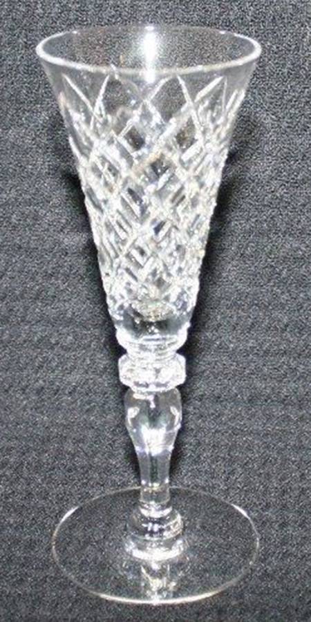 Delft Diamond Sherry Glass by Hawkes-1