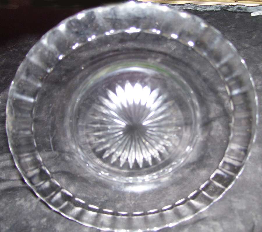 Fluted Border Clear Salad Plate by Heisey-1