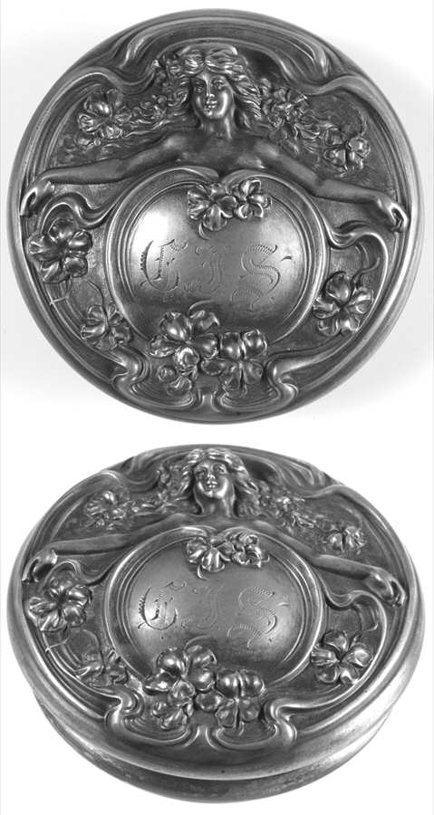 5 Metal Lid for Round Puff Box by Heisey-1