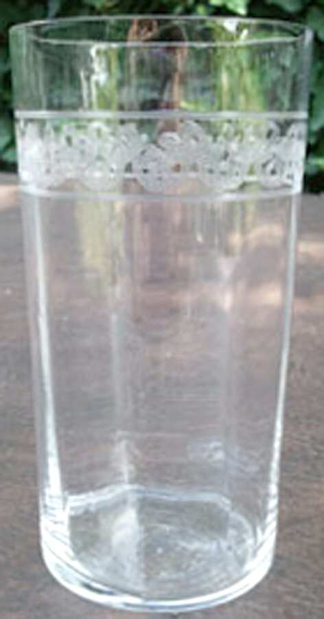 Trefoil (Stem #3311) Flat Tumbler by Heisey-1