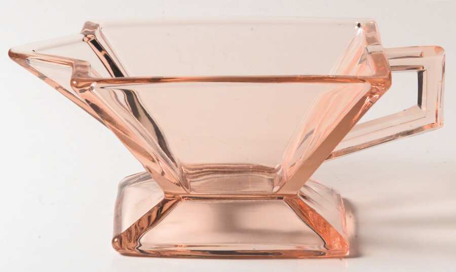 Quator Pink (Flamingo) Creamer by Heisey-1