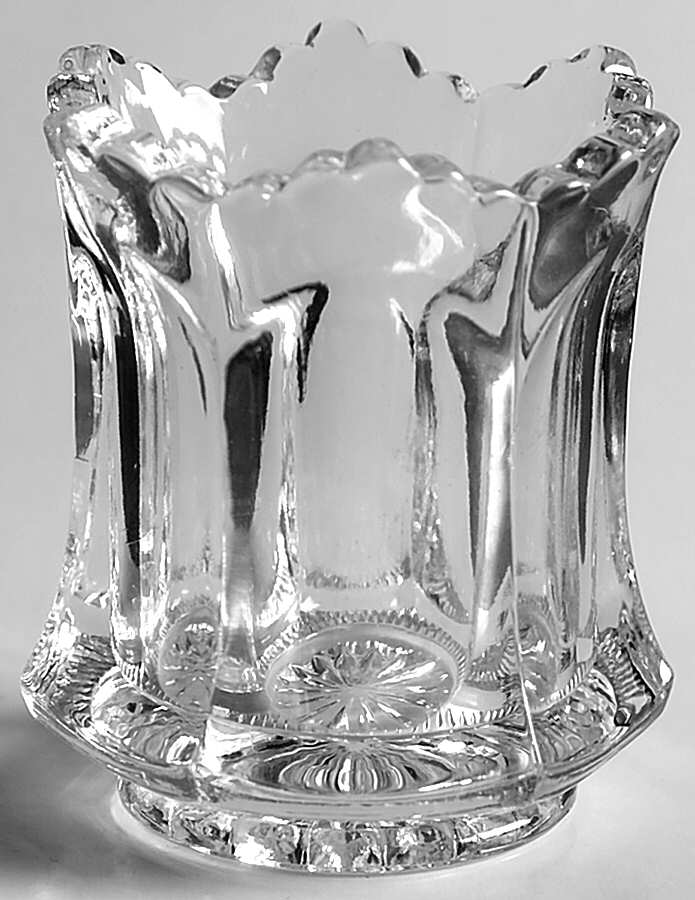 Colonial Panel Clear Toothpick Holder by Heisey-1