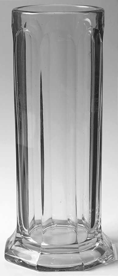 Colonial Panel Clear Straw Jar No Lid by Heisey-1