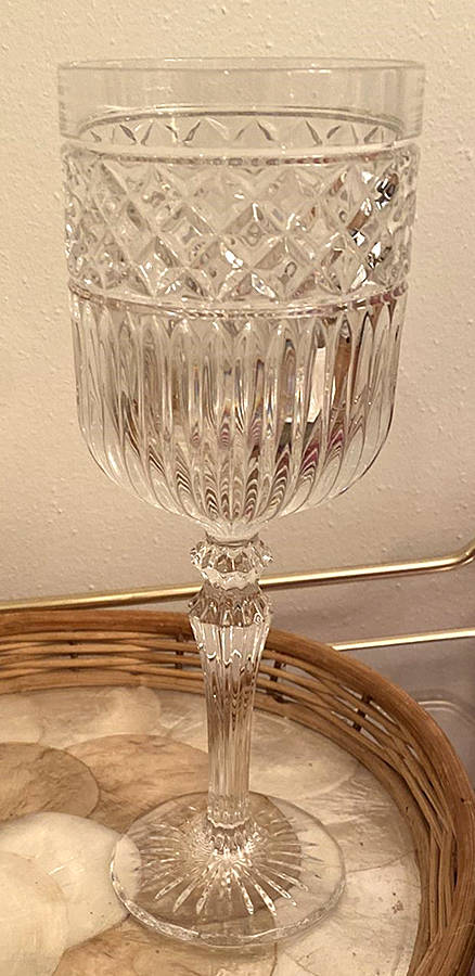 Estate Water Goblet by Horchow-1