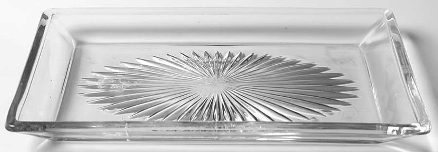 Yeoman Clear (Line 1184, No Optic) 8" Wafer Tray by Heisey-1