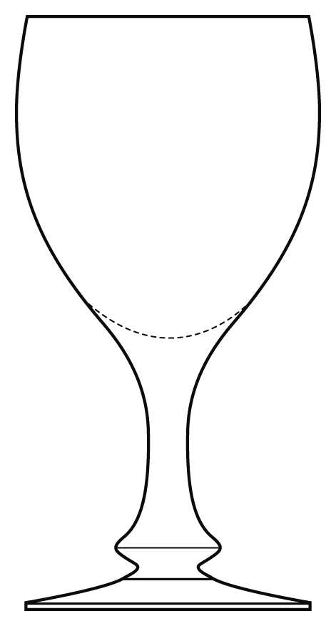 Hogla Beer/Water Goblet by Holmegaard-1
