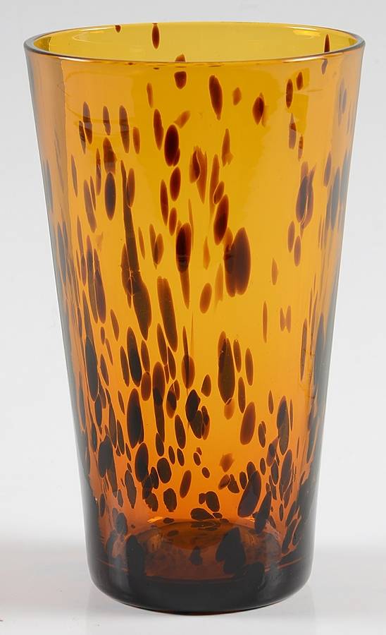 Tortoise Highball Glass by Horchow-1