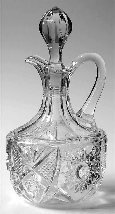 17 Clear Decanter & Stopper by Heisey-1