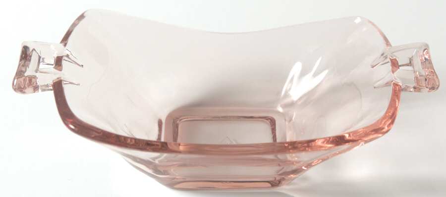 Brazil Pink (Flamingo) Handled Nut Dish by Heisey-1