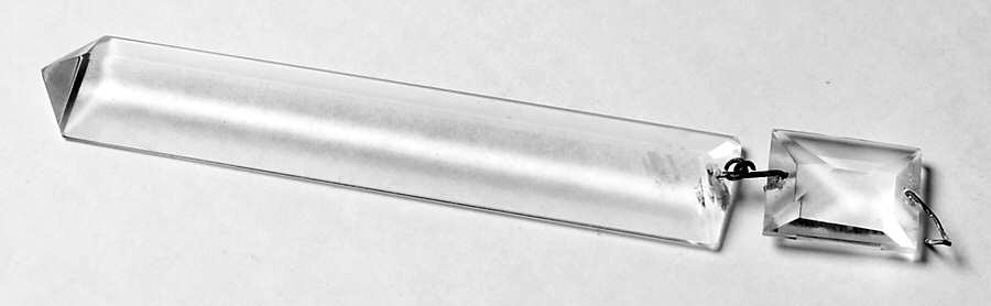 Electroportable Lamp 5" Prism by Heisey-1