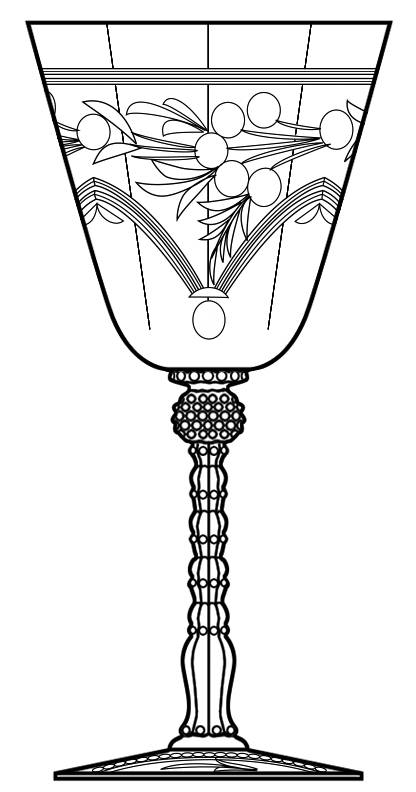 Malta Water Goblet by Heisey-1