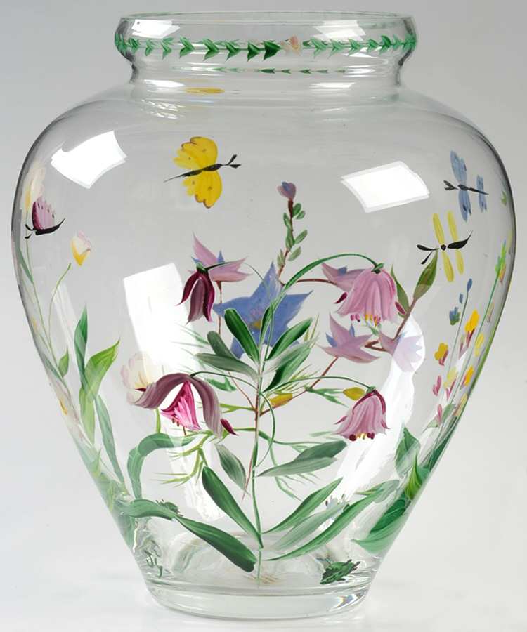 Botanical 9" Flower Vase by Home Essentials-1
