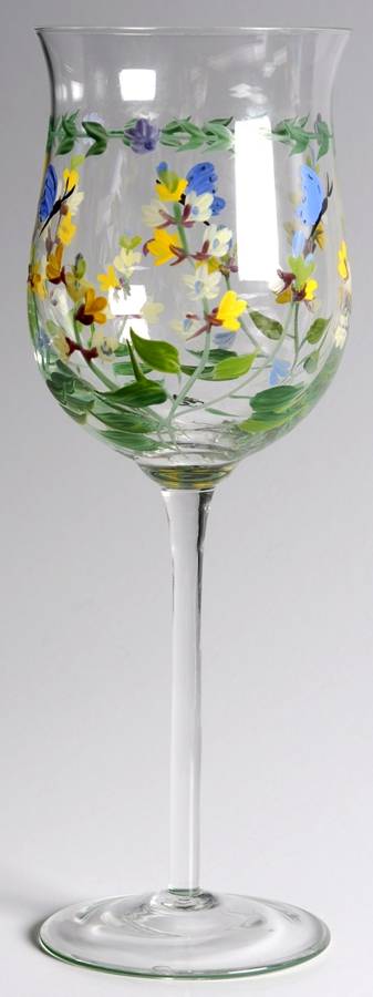 Botanical Wine Glass by Home Essentials-1