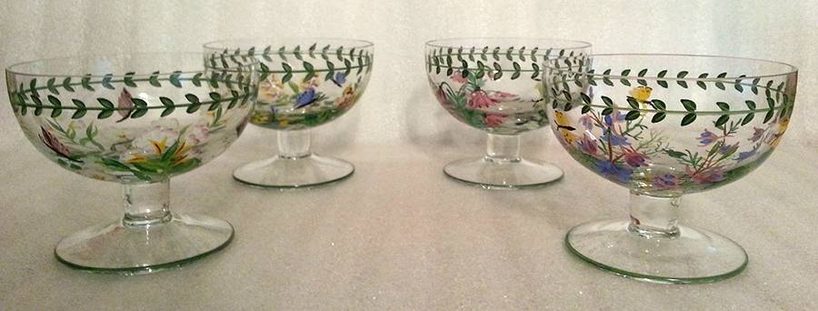 Botanical Champagne/Tall Sherbet by Home Essentials-1
