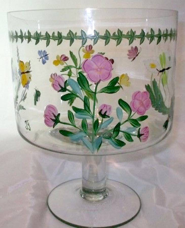 Botanical Round Compote (Height X Width) by Home Essentials-1