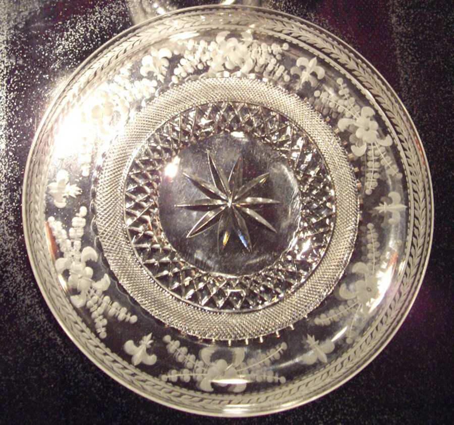 Louis XIV Luncheon Plate by Hawkes-1