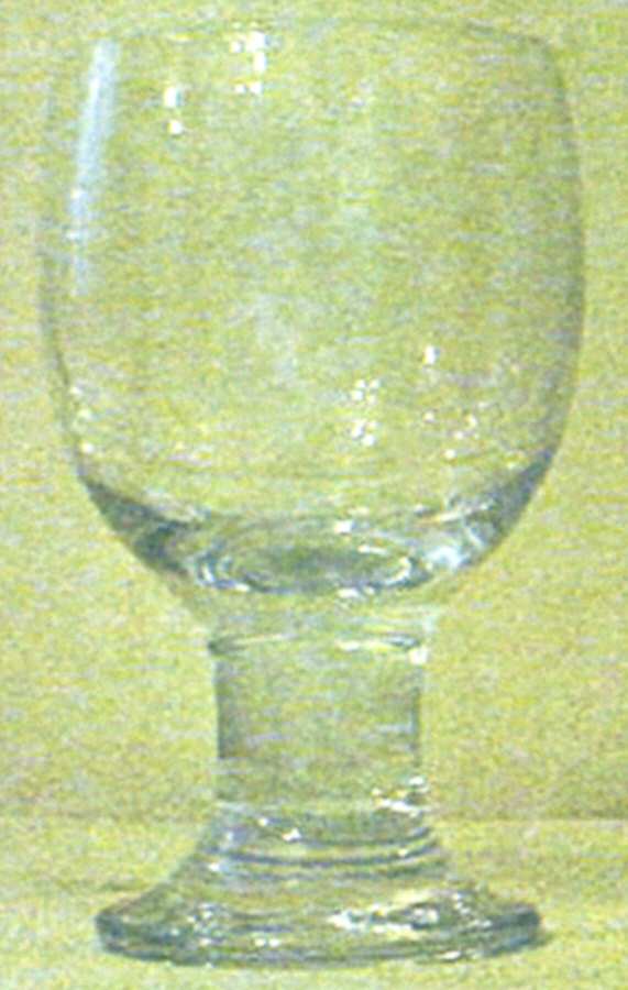Danish Inn Ice Blue Water Goblet by Holmegaard-1