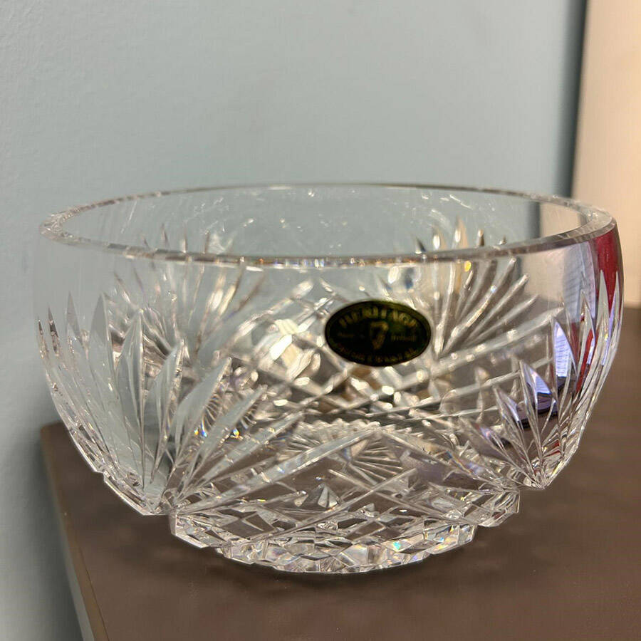 Shannon 5" Round Bowl by Heritage Irish Crystal-1
