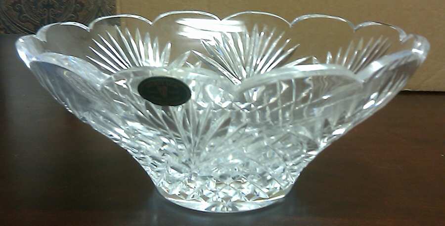 Shannon Round Bowl by Heritage Irish Crystal-1