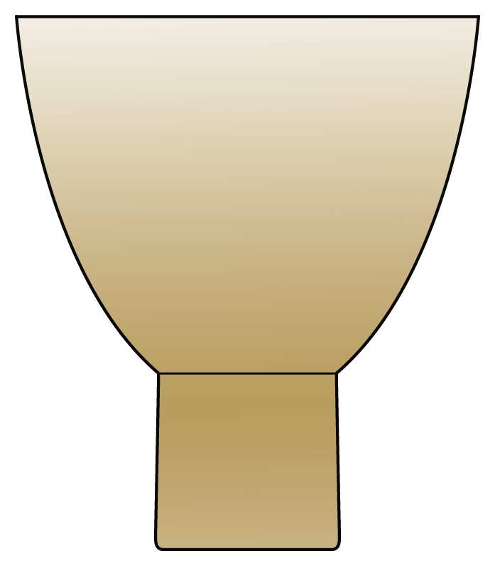 Baroness Smoky Topaz Water Goblet by Holmegaard-1