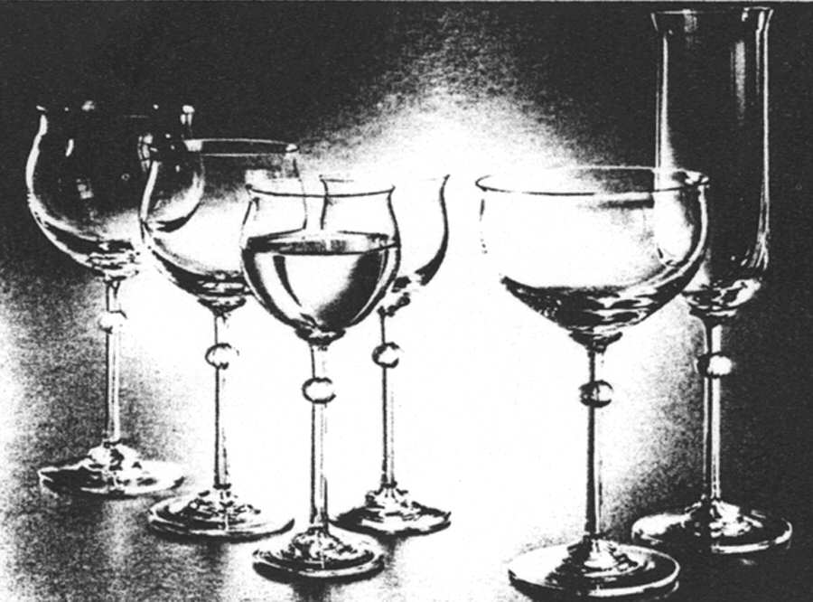 Reflections Water Goblet by Hutschenreuther-1