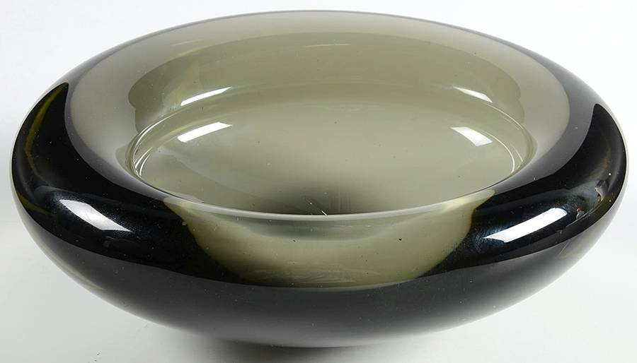 Giftware Moss Green 7" Ashtray by Holmegaard-1