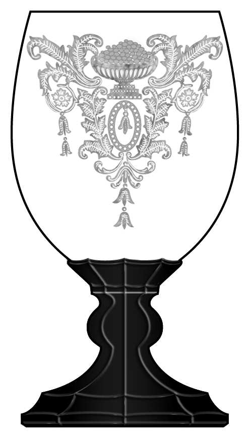 2701-2 Water Goblet by Huntington Glass-1