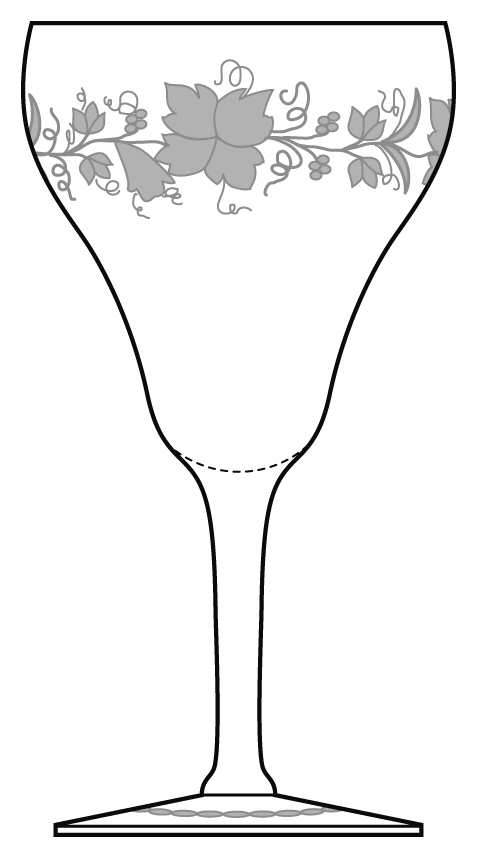 4011-2 Water Goblet by Hawkes-1