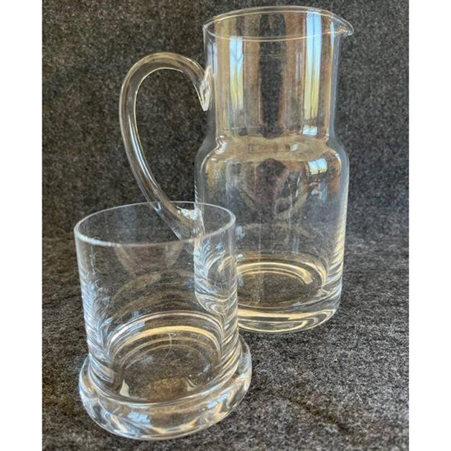 Glass Shop, The (2 Piece) Nite Set (Carafe & Tumbler) by Home Essentials-1